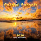 Coastal Sunsets 2026 Wall Calendar