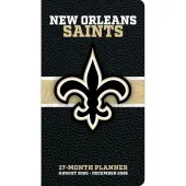 NFL New Orleans Saints 17 Month 2026 Pocket Planner