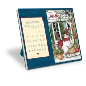 Heart and Home Postcard 2026 Desk Calendar by Susan Winget