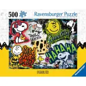 Peanuts Graffiti 500 Piece Puzzle