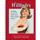 Wititudes 2025 16-Month Planner