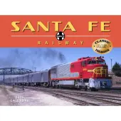 Sante Fe Trains Railroad 2025 Wall Calendar