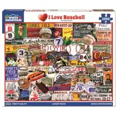 I Love Baseball 1000 Piece Puzzle