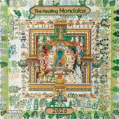 Healing Mandalas 2026 Wall Calendar