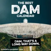 Best Dam 2026 Wall Calendar