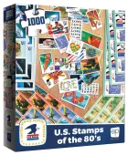 U.S. Stamps of the 80s 1000 Piece Puzzle