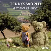 Teddys World 2026 Wall Calendar