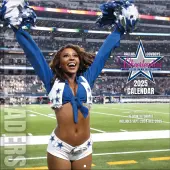 NFL Dallas Cowboys Cheerleaders 16 Month 2025 Wall Calendar