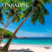 Paradise 2025 Mini Wall Calendar