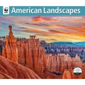 American Landscapes WWF 2026 Wall Calendar