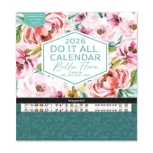 Bella Flora Do It All 2026 Wall Calendar