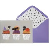 Spooky Cupcakes Halloween Card