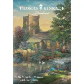 Thomas Kinkade Scripture 2026 Monthly Planner