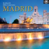 Madrid 2026 Wall Calendar