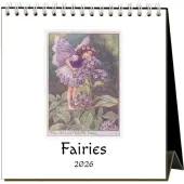 Fairies 2026 Easel Desk Calendar