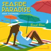 Seaside Paradise by Anderson Design 2025 Mini Wall Calendar