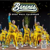 Savannah Bananas 2026 Wall Calendar