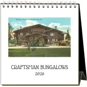 Craftsman Bungalows 2026 Easel Desk Calendar