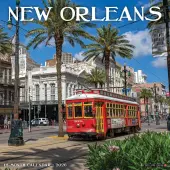 New Orleans 2026 Wall Calendar