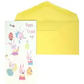 Stacked Bunnies Easter Card