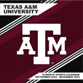 Texas A and M Aggies 2025 Wall Calendar