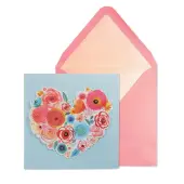Grandma Flower Heart Mother's Day Card