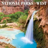 National Parks West Travel and Events 2026 Wall Calendar