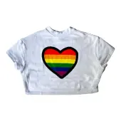 Tiny Headed Heart of Pride Teeny Tee