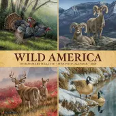 Wild America 2026 Wall Calendar