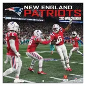 NFL New England Patriots 2025 Mini Wall Calendar