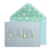 Cherished Moments Newborn Boy Celebration Card