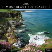 National Geographic Most Beautiful Places 2026 Wall Calendar