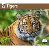 Tigers WWF 2026 Wall Calendar