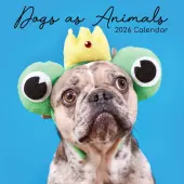 Dogs as Animals 2026 Wall Calendar