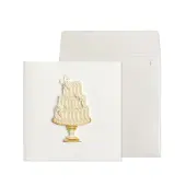 Cake Quilling Wedding Card