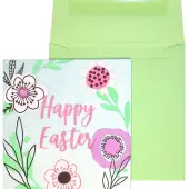 Easter Pop Floral Easter Card