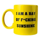 Yellow Ray of Sunshine 16 Oz Boxed Mug