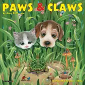 Paws and Claws by Gary Patterson 2026 Mini Wall Calendar