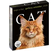 Cat Gallery 2026 Page-a-Day Desk Calendar