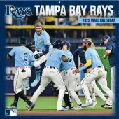 MLB Tampa Bay Rays 2025 Wall Calendar
