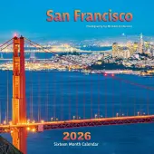 San Francisco 2026 Wall Calendar