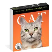 Cat Gallery 2025 Page-a-Day Desk Calendar