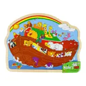 Wooden Noahs Ark 30 Piece Puzzle