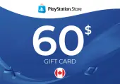 PlayStation Gift Card 60 CAD - CANADA