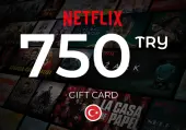 Netflix Gift Card 750 TRY Key - TURKEY