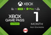 Xbox Game Pass Ultimate - 1 Month Non-Stackable Key - CANADA