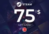Steam Wallet Gift Card 75 USD Key - TURKEY