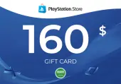 PlayStation Gift Card 160 USD - SAUDI ARABIA