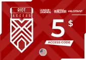 Riot Access Code 5 USD Key - UNITED STATES