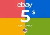 eBay Gift Card 5 USD Key - UNITED STATES
